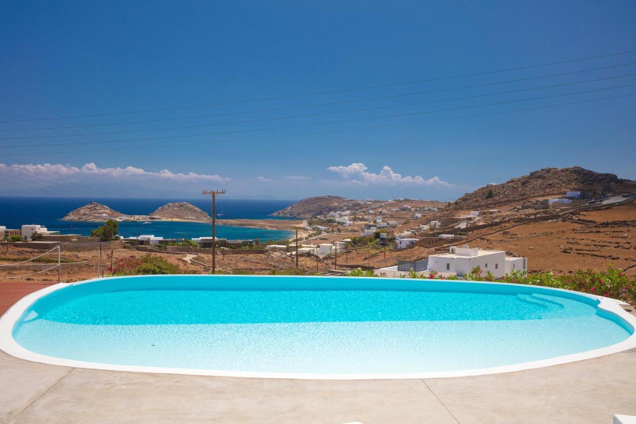 Venus View Villa Kalafatis Bagian luar foto
