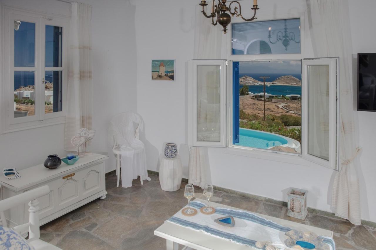 Venus View Villa Kalafatis Bagian luar foto