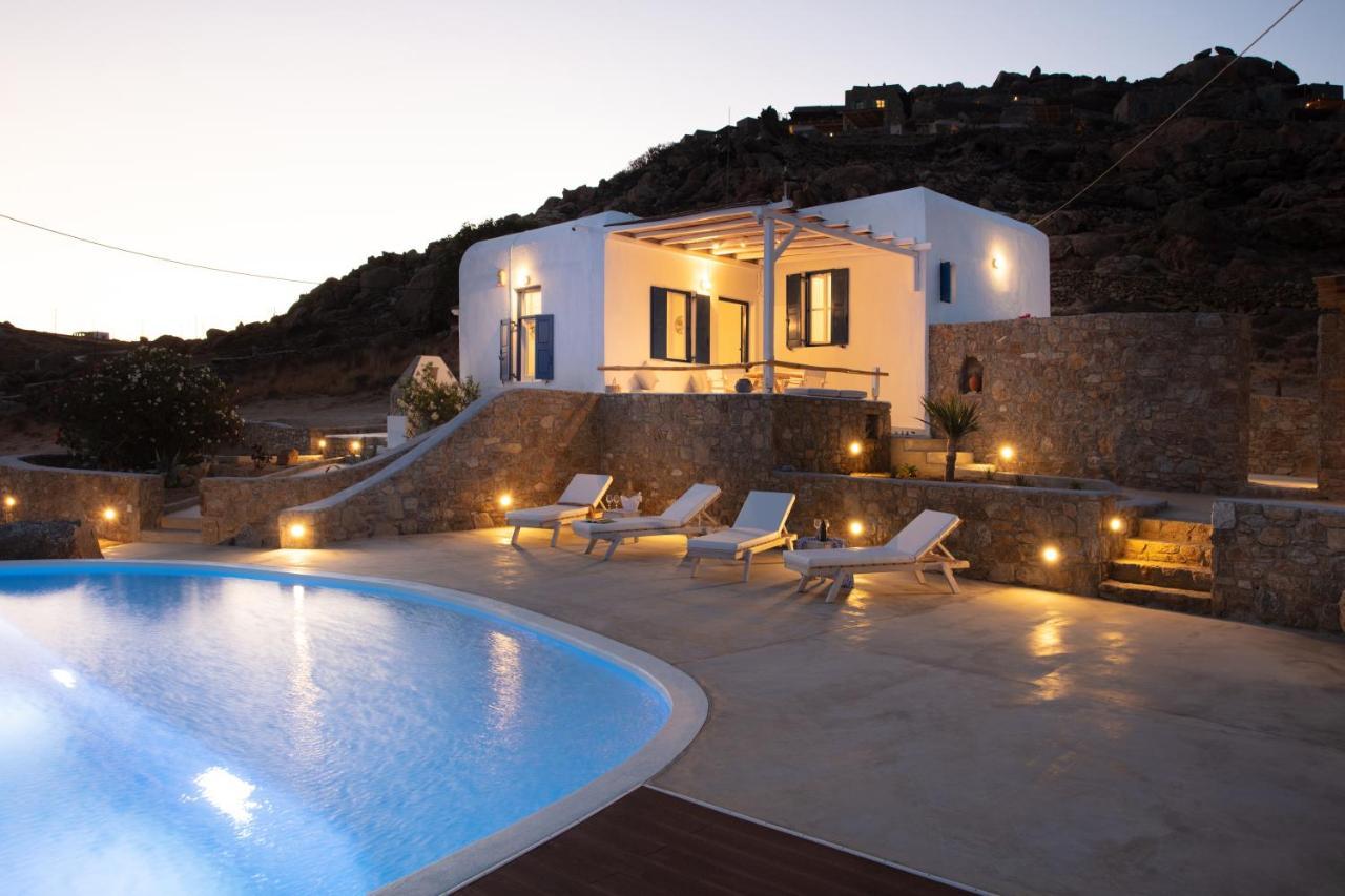 Venus View Villa Kalafatis Bagian luar foto