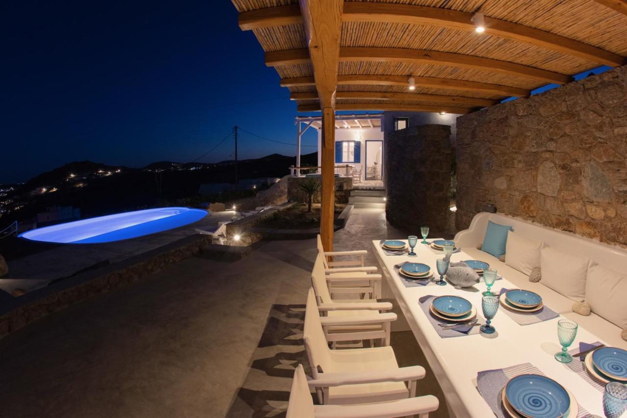 Venus View Villa Kalafatis Bagian luar foto