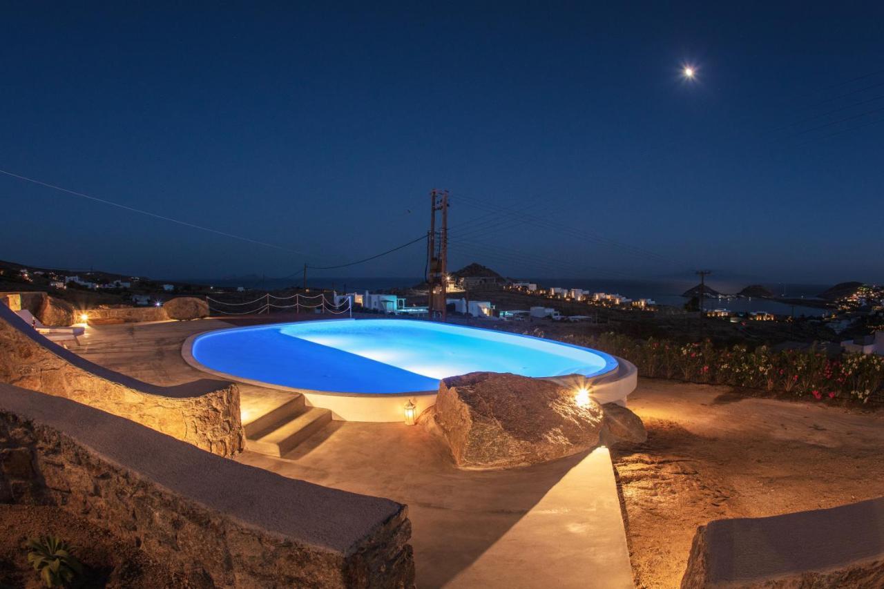 Venus View Villa Kalafatis Bagian luar foto
